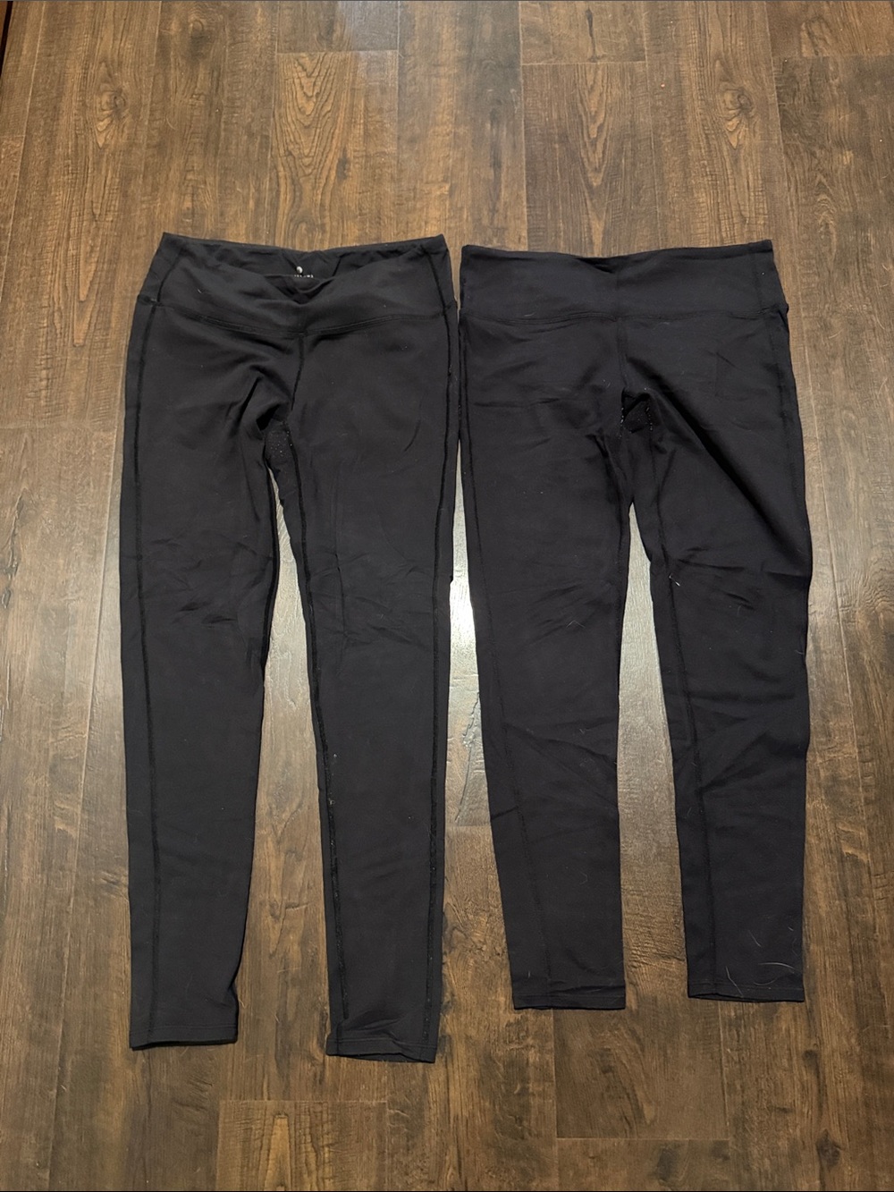 Athleta Black womens Active Leggings — Pair